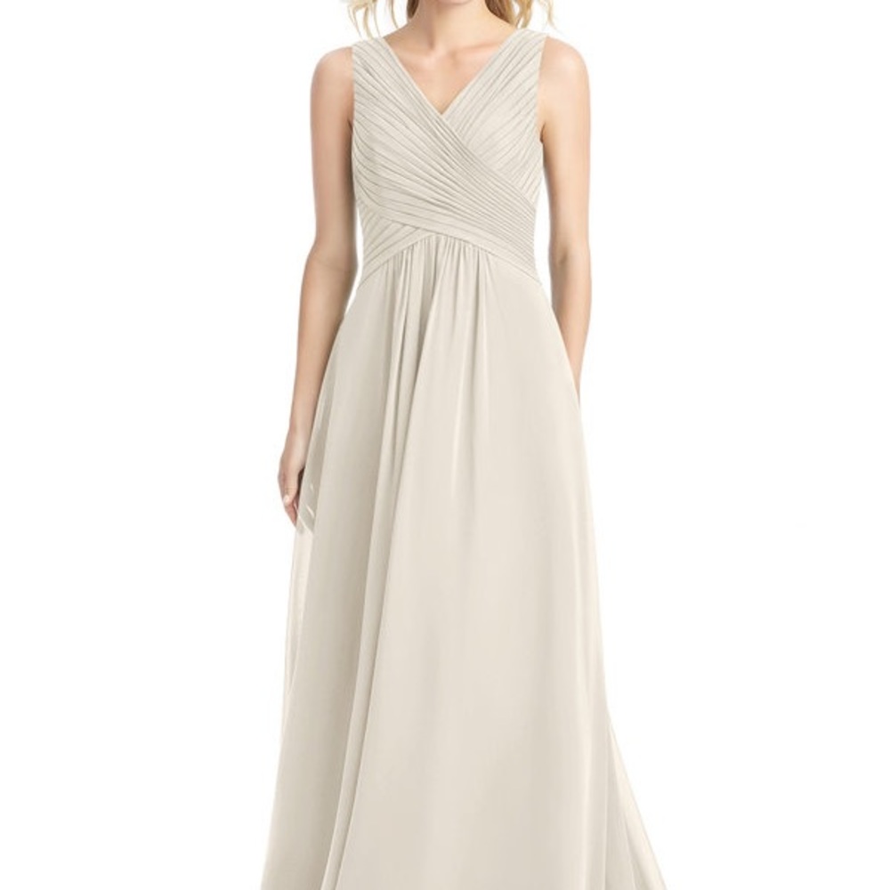 Azazie “Flora” Bridesmaid dress in frost